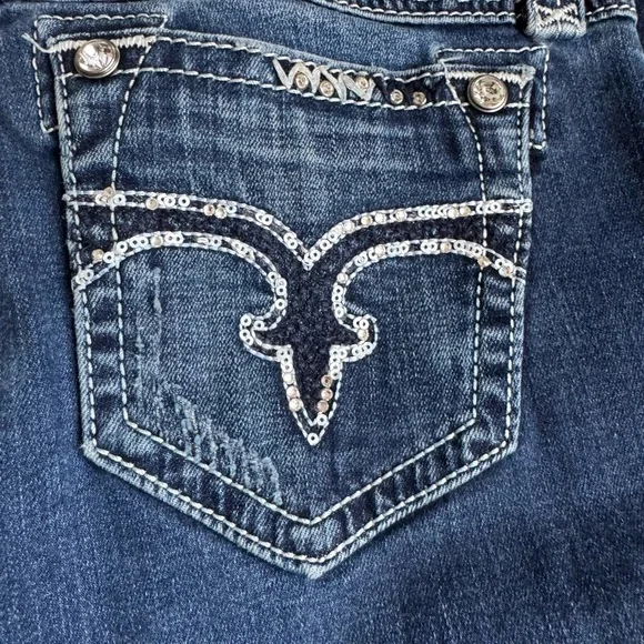 Rock Revival Dark Blue jeans - Picture 3 of 9